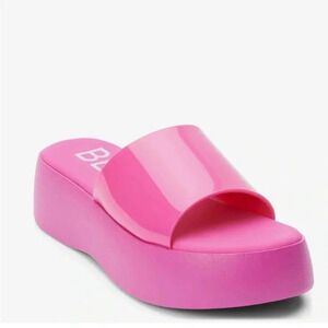 Beach by Matisse Pink Solar Platform Sandal NWT